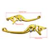 Left Right Clutch Brake Handle Levers Perch for Motorbike Scooters 1 Pair Handlebar Clutch Lever for Most Model