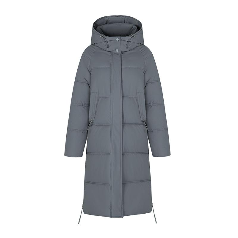 Down cotton jacket schoolgirl long over the knee loose ins loose bread suit thickened cotton jacket winter new padded jacket jacket