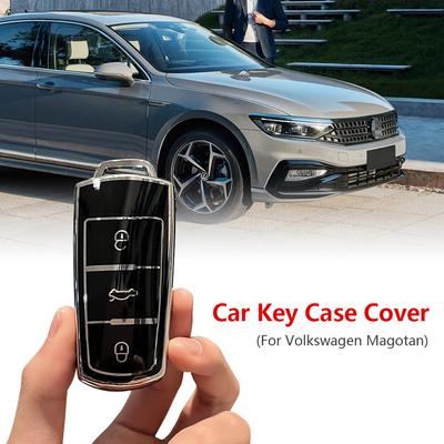 Yeni Moda TPU Araba Anahtarı Durum Kapak Volkswagen VW CC Passat B6 B7 Passat 3C CC Maogotan R36 B5 B7L Koruyucu Oto Aksesuarları