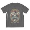 Vintage Bitcoin In Crypto We Trust T Shirt Men Men Fashion T Shirts Emo Clothes BTC Tshirts Gothic Anime Clothes Alternative