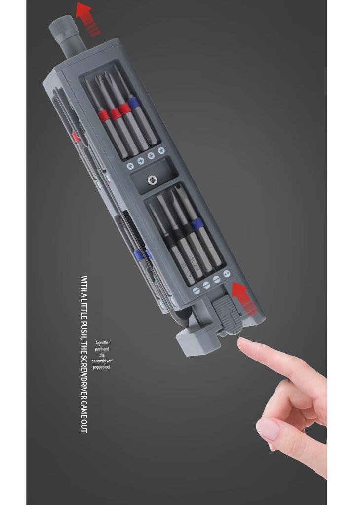 Magnetic Precision Screwdriver Set for Electronics Disassembly
