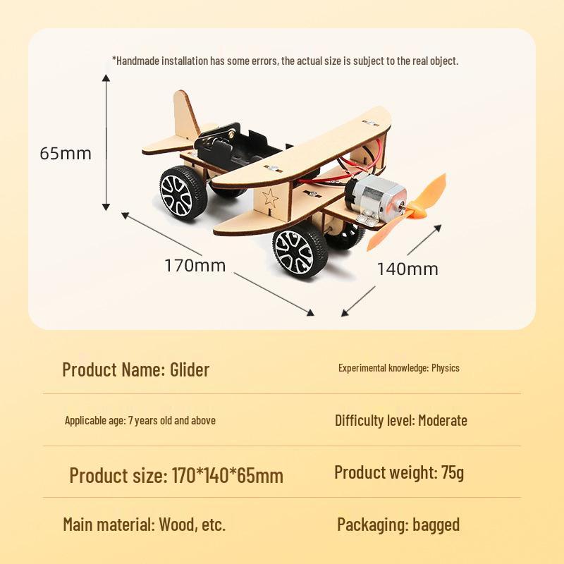 DIY Electric Glider Assembly Kit - Children's Educational Toy