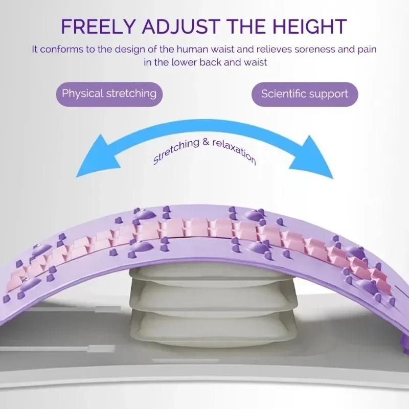 Korrektor Strecker Kissen Lendenwirbel Entspannung Behandlung Chronische Lendenwirbelstütze Bandscheibenvorfall Haltung für Nacken Taille