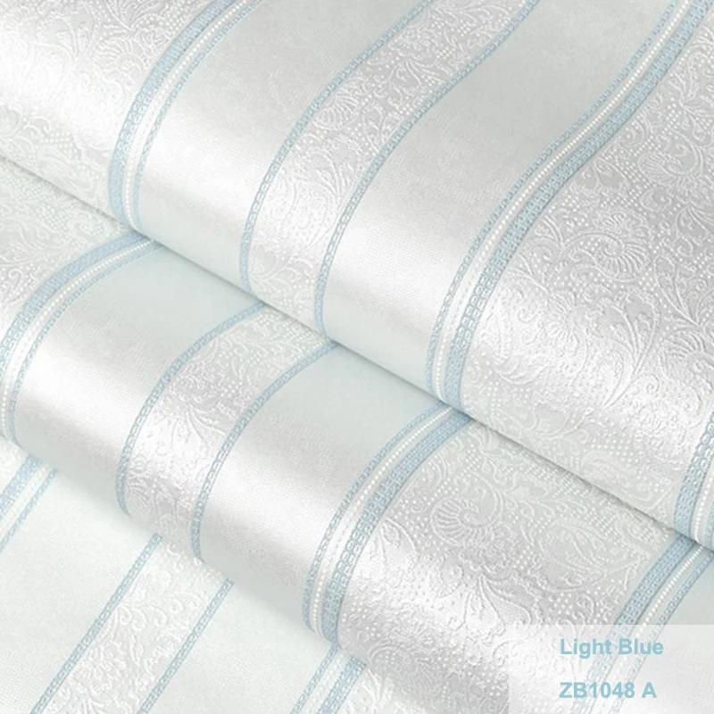 

Современные европейские 3D тисненые обои в полоску из нетканого материала в рулоне для гостиной, спальни, фоновые обои, украшение дома 9.5m x 53cm