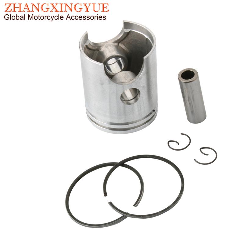 Motorcycle YB100 DX100 52mm Piston Kit For Yamaha YB DX 100cc 2N3-11631 Pin 14mm 2 Stroke