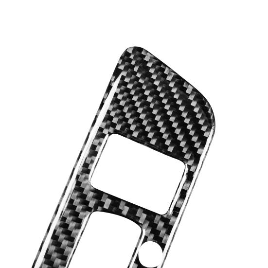 2Pcs Seat Adjustment Panel Cover Wear-resistant Waterproof Carbon Fiber Black Frame Cover Trim for BMW G01 G02 X3 X4