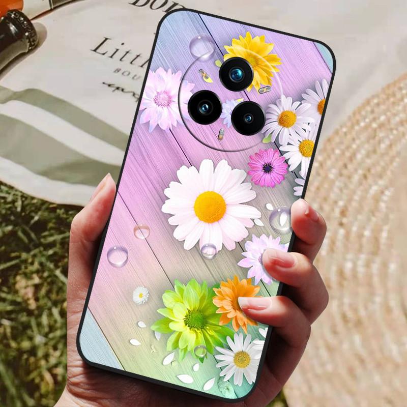 Realme 14 Pro Plus Kılıfı Yumuşak TPU Silikon Arka Kapak Realme 14 Pro + Telefon Kılıfları Realme 14x 5G Global Sevimli Karikatür Kılıf