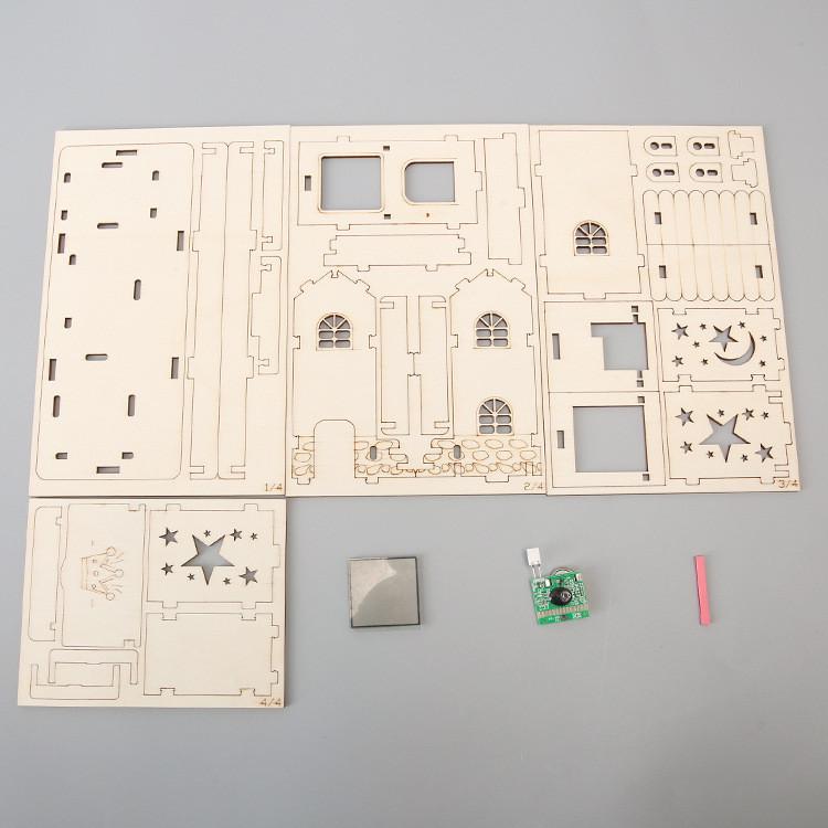 Diy Childrens Tech Science Model With Electric Function For Creative Learning