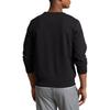 Polo Ralph Lauren FW22 Logo Embroidered Crew Neck Long Sleeve Knit Sweater Men sweater Black MNPOKNI16822539-001