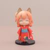 Animefigurer med baser Samlarobjekt Miniatyr Japan Animefigurer Girl Staty Models Hobby Collection