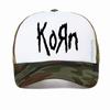Korn Musik Konzert Rockband Welttournee Baseballkappe Unisex Vintage Metall Gothic Papa Sommer Netz Atmungsaktiv Truckerhut