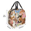 Fiambrera Portátil Personalizada de Capibara para Mujer, Termo Refrigerador Antifugas, Bolsa de Almuerzo Térmica Aislante para Escuela, Niños, Estudiantes