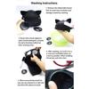 Baseball Cap Cool And Unique Sunglasses Reversible Baseball Cap Niche Cat Ear Hat