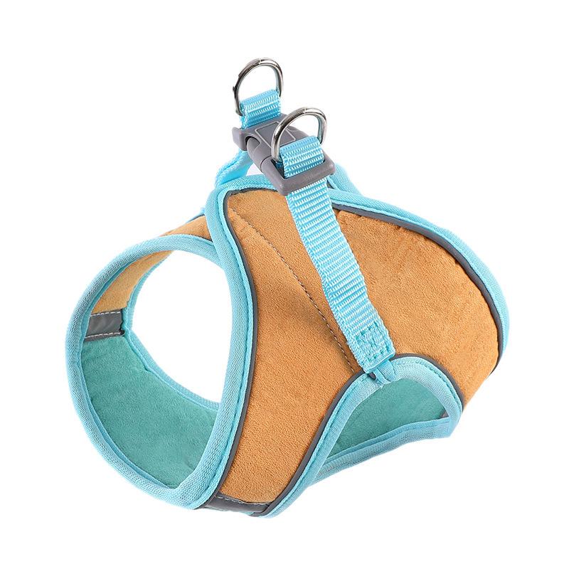 

Кошачий жилет-шлейка, нагрудный ремень, защита от побега, милая прогулочная шлейка для собак, специальная веревка для выгула кошек и собак XS