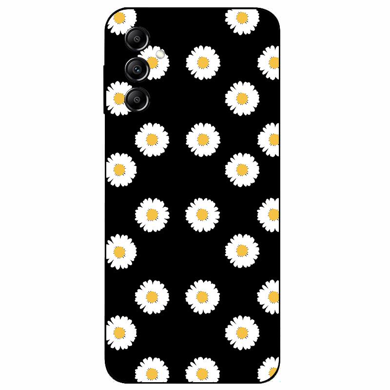 For Samsung A14 4G A 14 M14 5G Case Painted TPU Soft Silicone Black Funda for Samsung Galaxy A14 A145F Bumper GalaxyA14 M 14 Bag