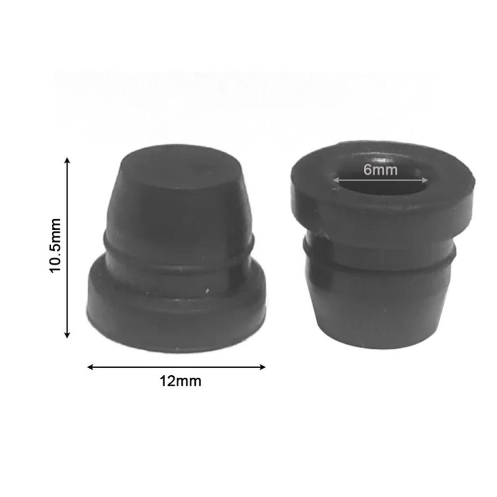 10Pcs Rubber Motorcycle Disc Brake Pump Caliper Screw Cap Waterproof Dust Cover