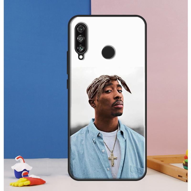 2Pac Hip Hop Singer Case For Huawei Nova 12s 7i 8i 11i 12i 9 10 SE Y73 Y90 Y70 Y72 Y61 Y91 P30 P40 Lite P60 Pro