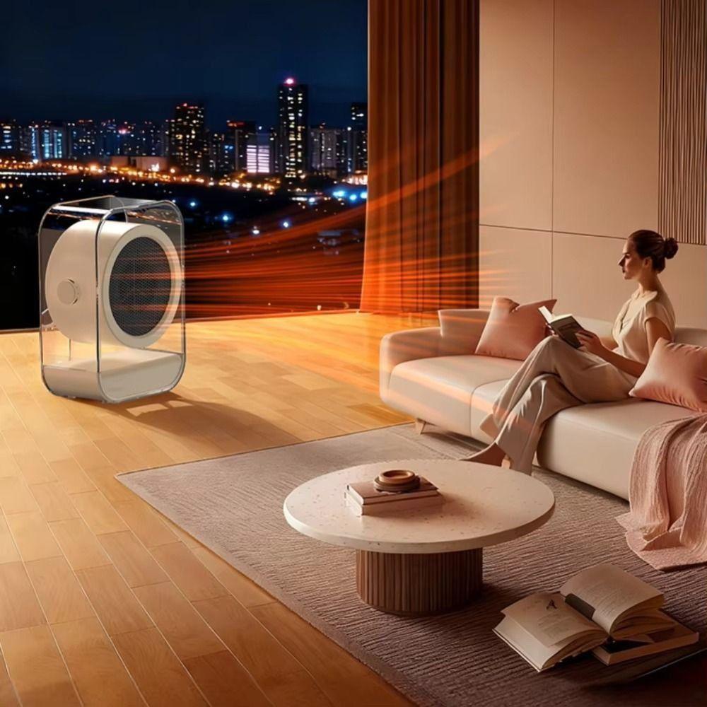 High-power Electric Heater Energy Saving Portable Heater Mini Hot Air Blower  Office Use