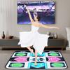 USB Wired Dance Mat Non-Slip Electronic Dance Pad with LED Lights Dance Fitness Exercise Pad for Kids Adults Gift for Girls Boys