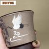 200ml Yixing Zisha Crane Teacup Japanese Tea Bowl Set Of Cups Tea-tasting Meditation Cup Chazhan Master Cups Cafes Collection