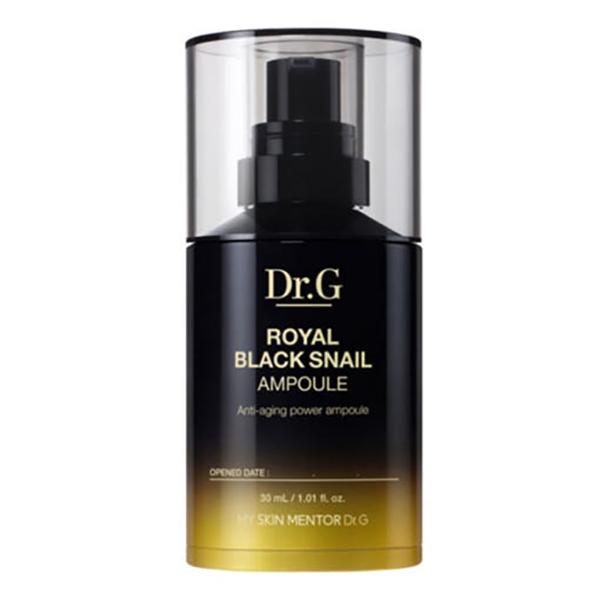 

Dr.G Royal Black Snail Ампула (30мл) – Подтягивающий и питательный антивозрастной уход, корейский
