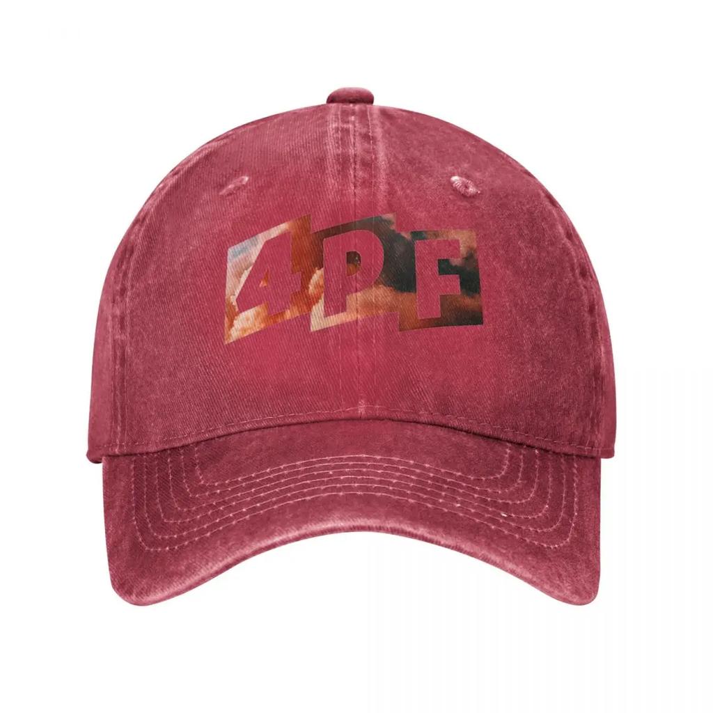 4PF Lil Baby Rapper Baseball Caps Unisex Distressed Cotton Snapback Hat Hip Hop Music Album Outdoor All Seasons Travel Caps Hat