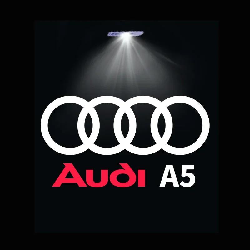 For Audi C74Pcs For Audi A3 A4 B8 8P 8V A6 C7 A5 Q5 B7 B6 B9 SLINE RS Q3 Q7 S3 S4 S5 S6 Car Door Welcome Light Led HD Projector Lamp