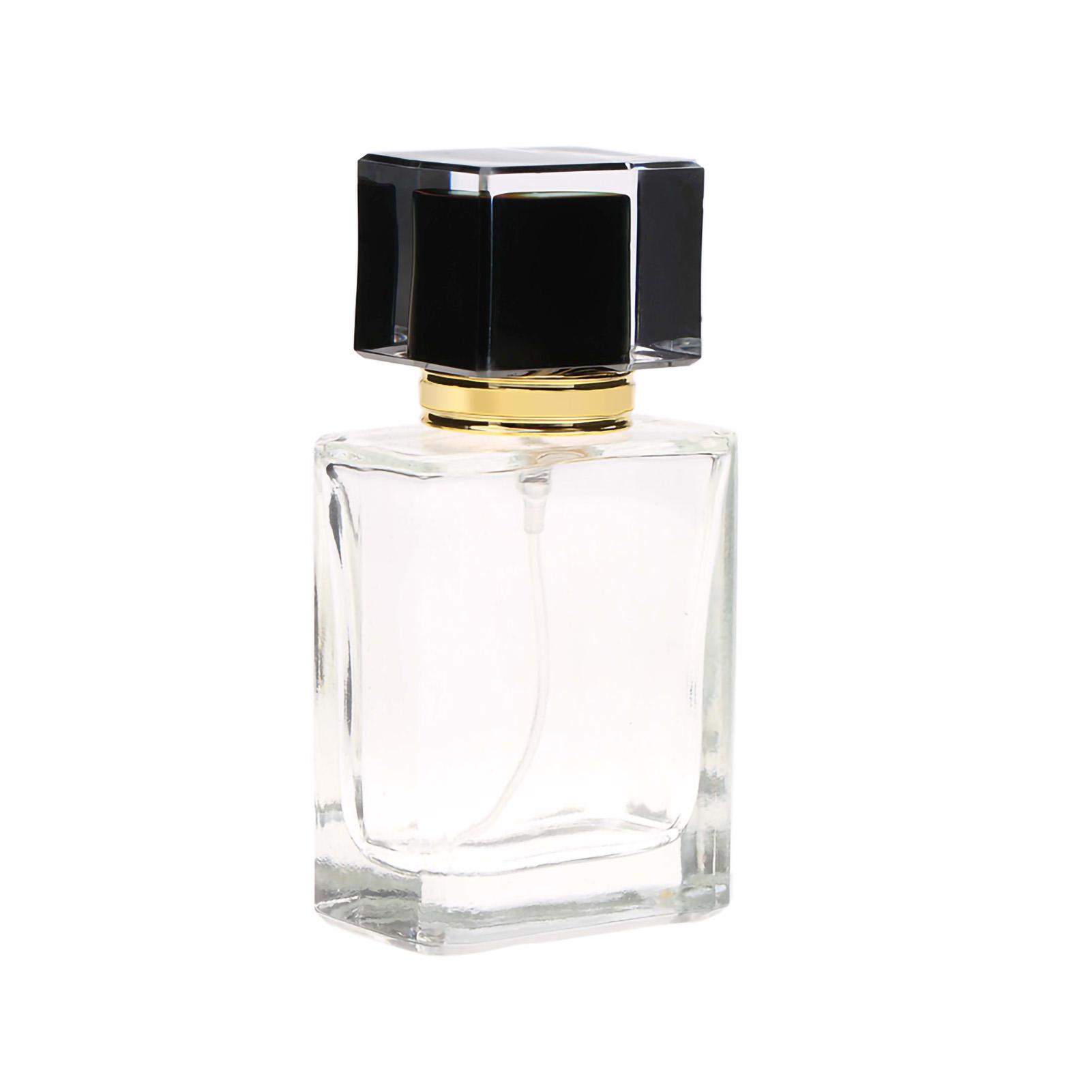 

50 мл Металевий Спрей-Пляшка з Помпою Дорожній Портативний Атомайзер для Парфумів Black