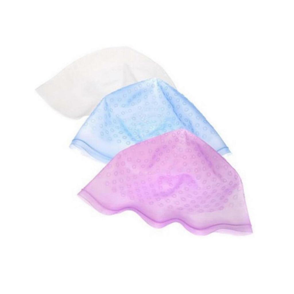 Reusable Silicone Highlight Hair Cap with Hook for Salon or Home Easy Hair Coloring
