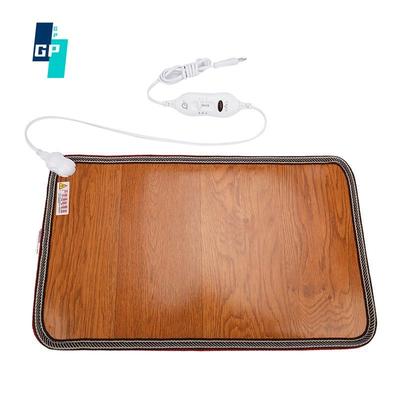 Tapis chauffant en cuir pour pieds, coussinets chauffants électriques, 220V