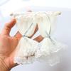 1/12 Micro Scene Decor Dollhouse Lace Curtains Model Dollhouse Bedroom Living Room Decoration Dolls House Furniture Accessories