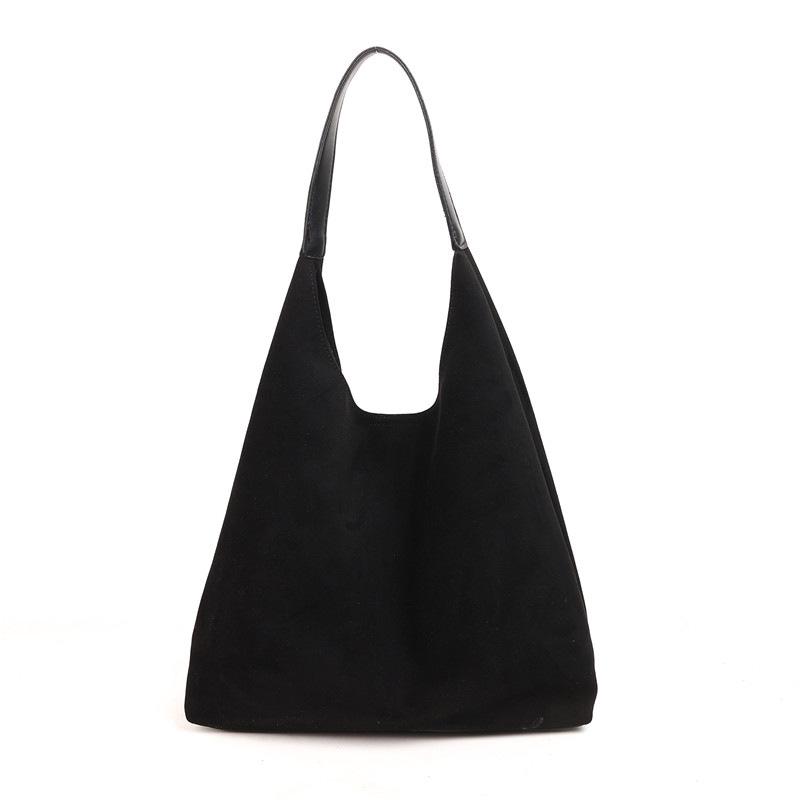 2025 autumn new retro casual commuter armpit bag women's premium sense bucket bag casual shoulder tote bag
