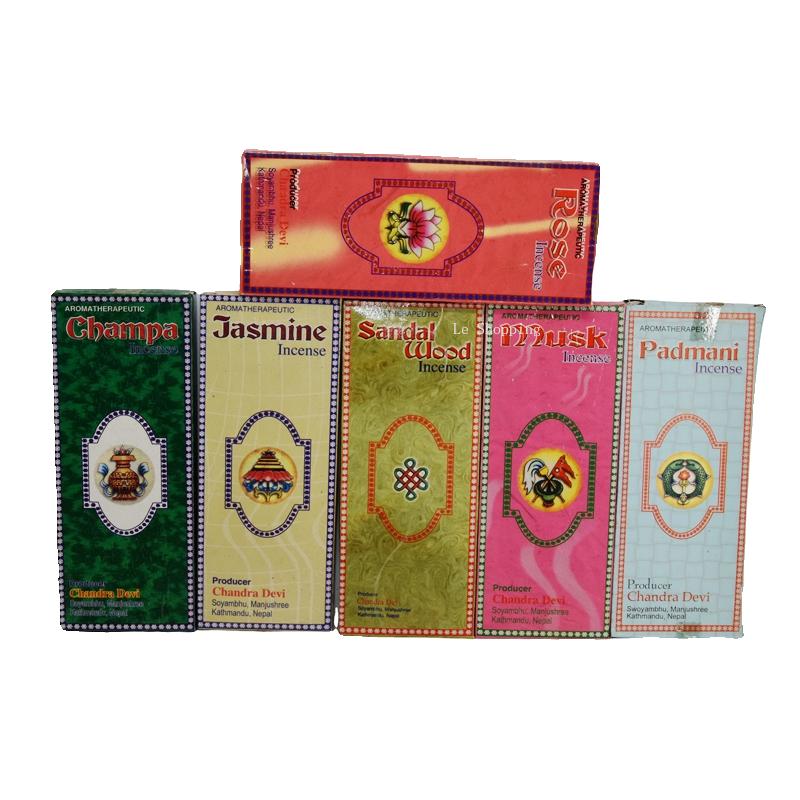 30sticks/Box Natural Stick Incense Nepalese Monkey Temple Tibetan Incense Sandalwood Jasmine  Indoor Air Purification Joss Stick