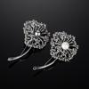 Atmospheric Romantic Dandelion Corsage High-End Femininity Pearl Snowflake Brooch Niche Design Pin With Jewelry