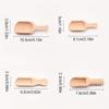 4PC Mini Wooden Tea Coffee Scoops Mini Wood Spoon Shovel Perfect for Seasoning Spices Bath Salt Sugar Kitchen Cooking Tools