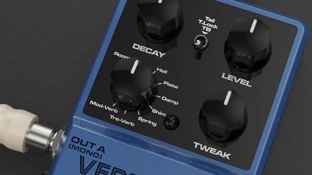 Verb Core Deluxe 8 reverb effects in one box NU-X Pedal