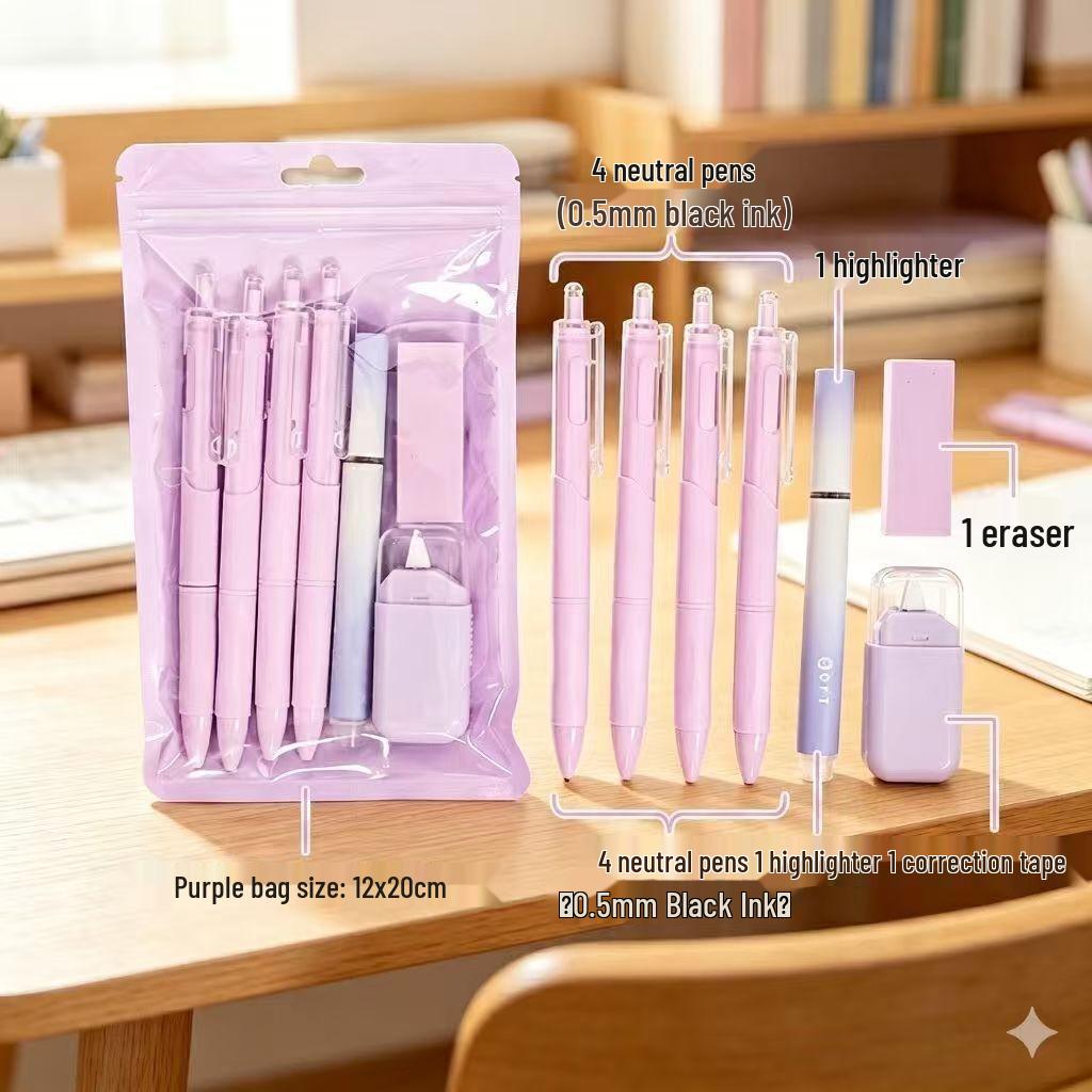 Cross 7-Piece Stationery Gift Set: High-Value Student Back-to-School Supplies and Souvenir.
