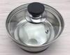Tempered Glass Pot Lid for Wok, Soup Pot, Steamer, Frying Pan, Stainless Steel Electric Cookware, Induction Compatible