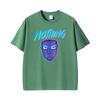 With The Meme Nothing Ever Happens Tee Wojak Parody Troll Face Funny Graphic T Shirts Unisex Unisex Oversized 100 Cotton Tshirts