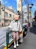 Women's American Retro Striped Oversized Hoodie - Spring/Autumn 2025 Zip-Up Cardigan