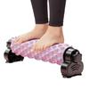 Massage Foam Roller Deep Back Stretching with Suction Cup Body Foam Roller with Holder for Home Studio Yoga Pilates Fitness