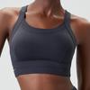 High Strength Bubble Wrap Sports Intimates Women's Square Breast Holding Push-up Pilates Workout Bra Breasted Yoga Vest