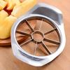 Stainless steel apple slicer Reusable corer and divider Creative Fruit Cutter Essential kitchen gadgets Very suitable for outdoor picnics and