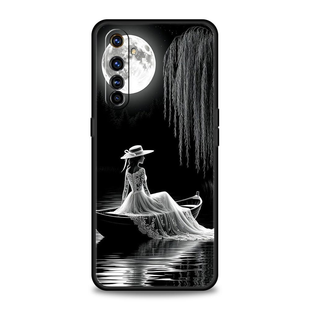 Cute White Clothes Soft TPU For Realme 13 12 11 10 9 Pro Plus GT3 GT2 C21 C25 C35 C53 C55 C67 Pro 5G Phone Case Cover Fundas Bag