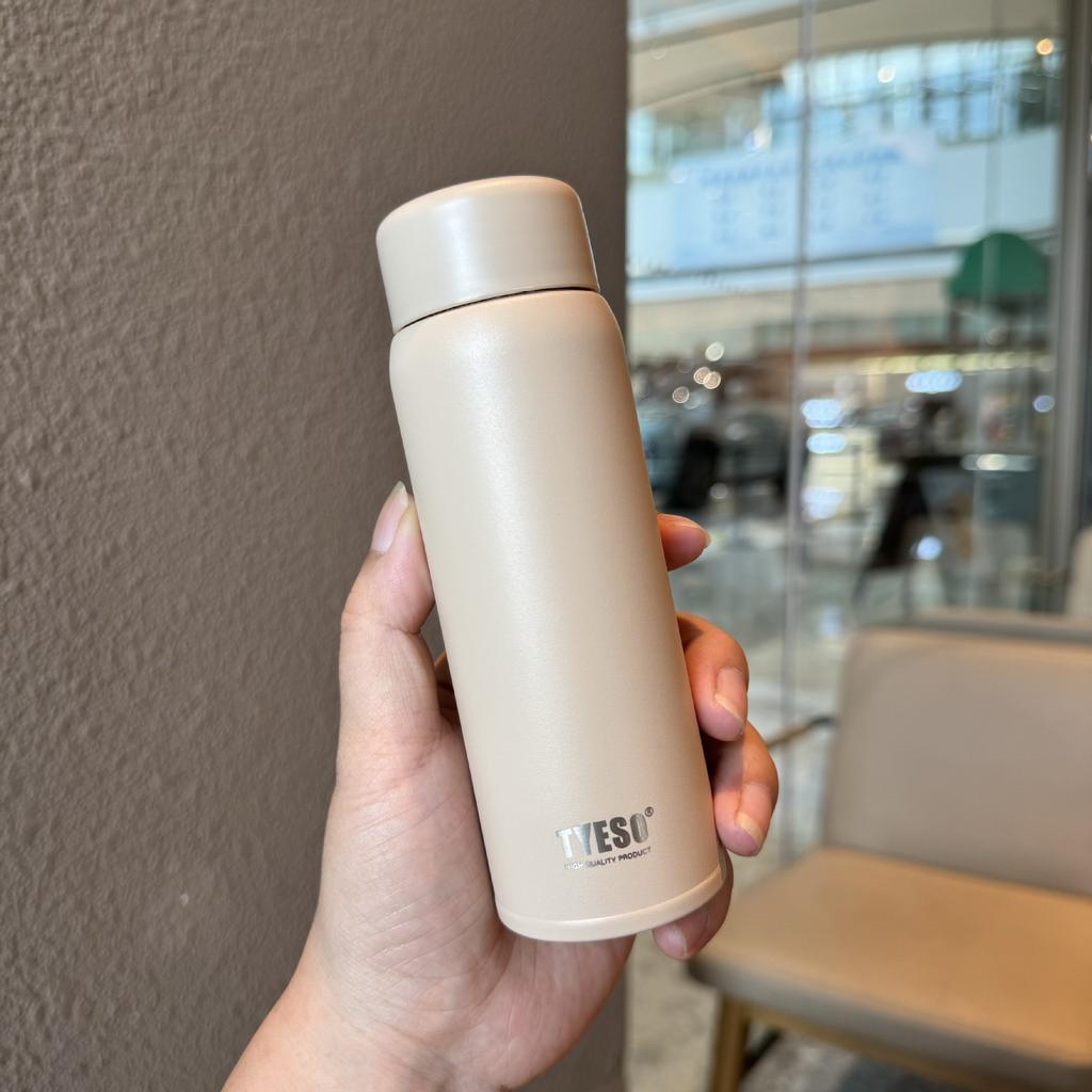 TYESO Pocket Mini Thermos Water Bottle 150ML Cute Small Stainless Steel Tumbler Cup Portable Thermal Insulation Coffee Water Cup
