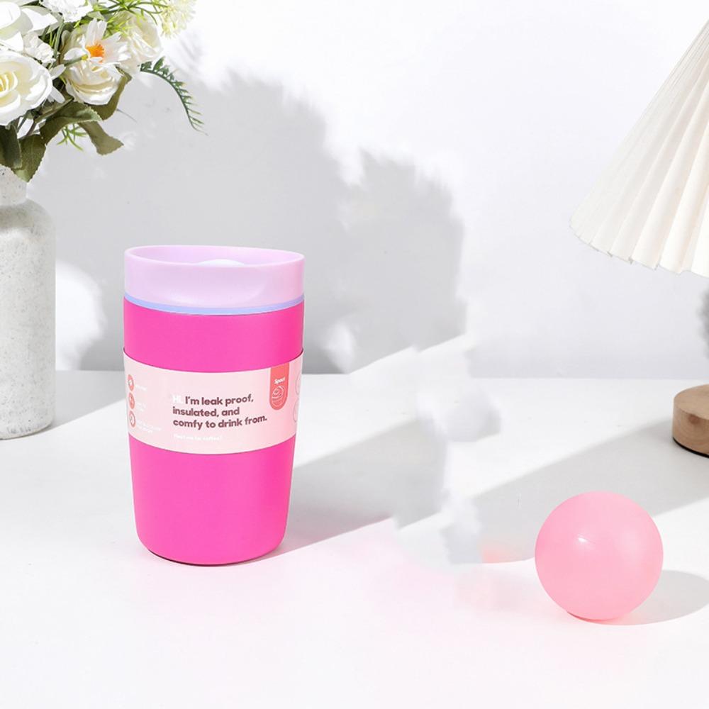 Portable Vacuum Insulated Cup Stainless Steel Sports Kettle Drinkware Thermos Bottle  Student
