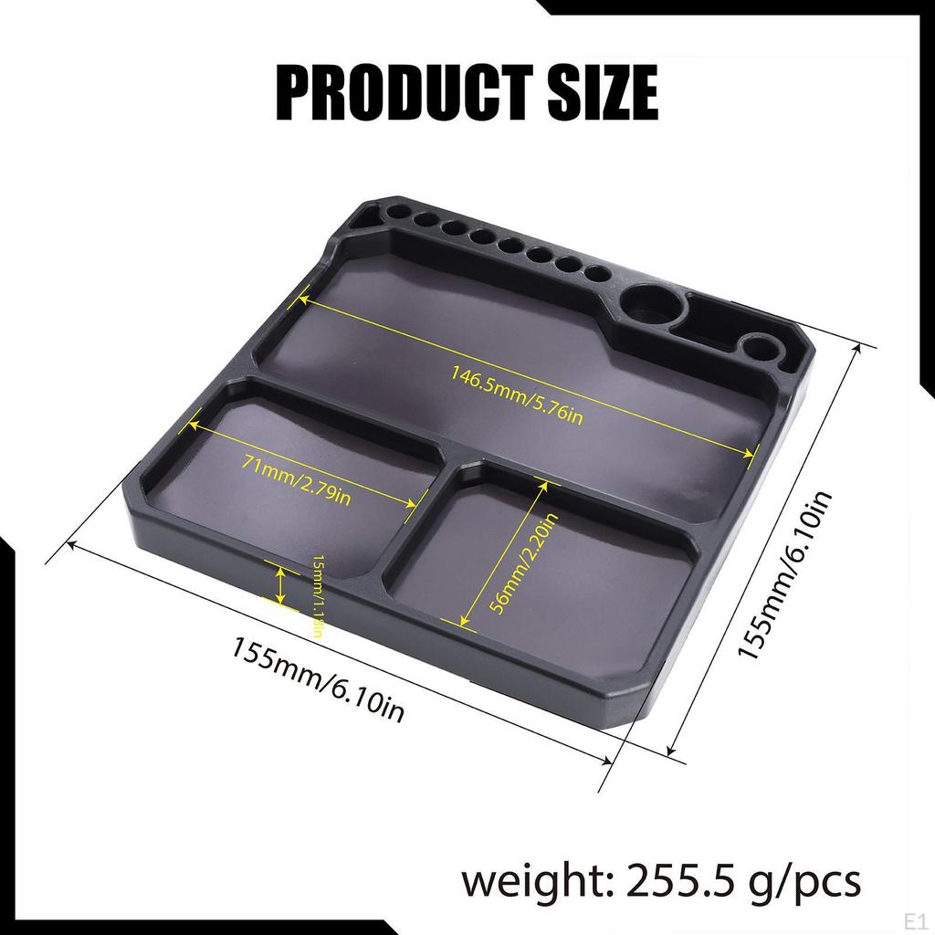 Screws Hardware Fastener Tray RC Screw for 1/12 1/16 Model Boat Car Accs