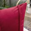 30x50cm 45x45cm 50x50cm Velvet Luxury Pillow Cover Lumbar Pillowcase Couch Farmhouse Rustic Gift Pillow Covers Christmas Red