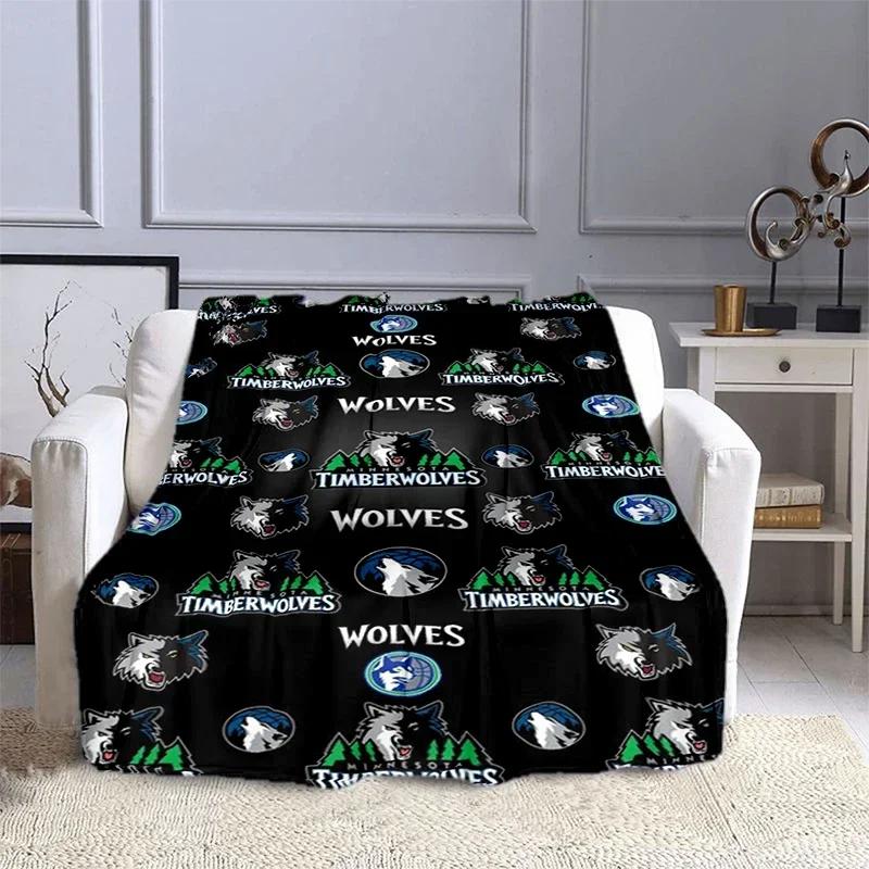 Ice Hockey Sports Printed Blanket Leisure Sofa Blanket, Bed Sofa Office Air Conditioning Soft Leisure Travel Customizable Throw