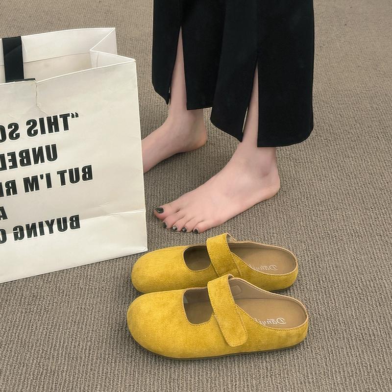 Fashion Slippers Women Summer Female Shoes Cover Toe Loafers Slides 2025 Soft Casual Leisure Slippers Women Summer Cover Toe Female Shoe